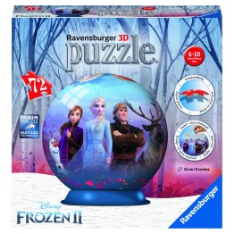 Puzzle 3D Frozen II, 72 piese Ravensburger